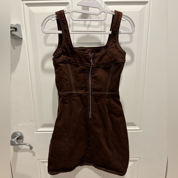 Reformation Davies Bustier Denim Mini Dress - Picture 4 of 5